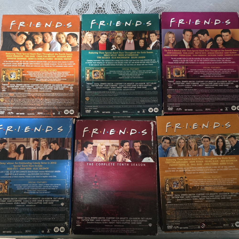 FRIENDS DVD Box Set - Multicolor Collection - Picture 4 of 5